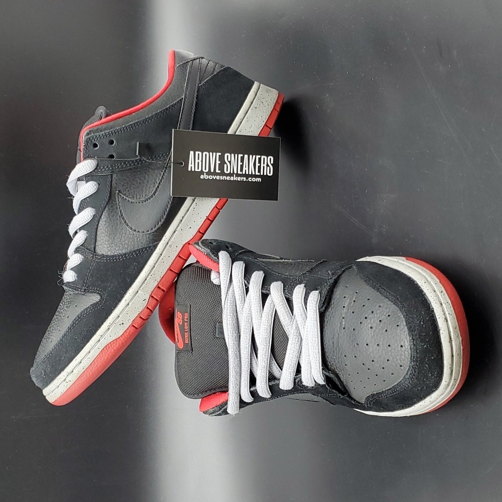 NIKE SB DUNK LOW PRO BLACK CEMENT